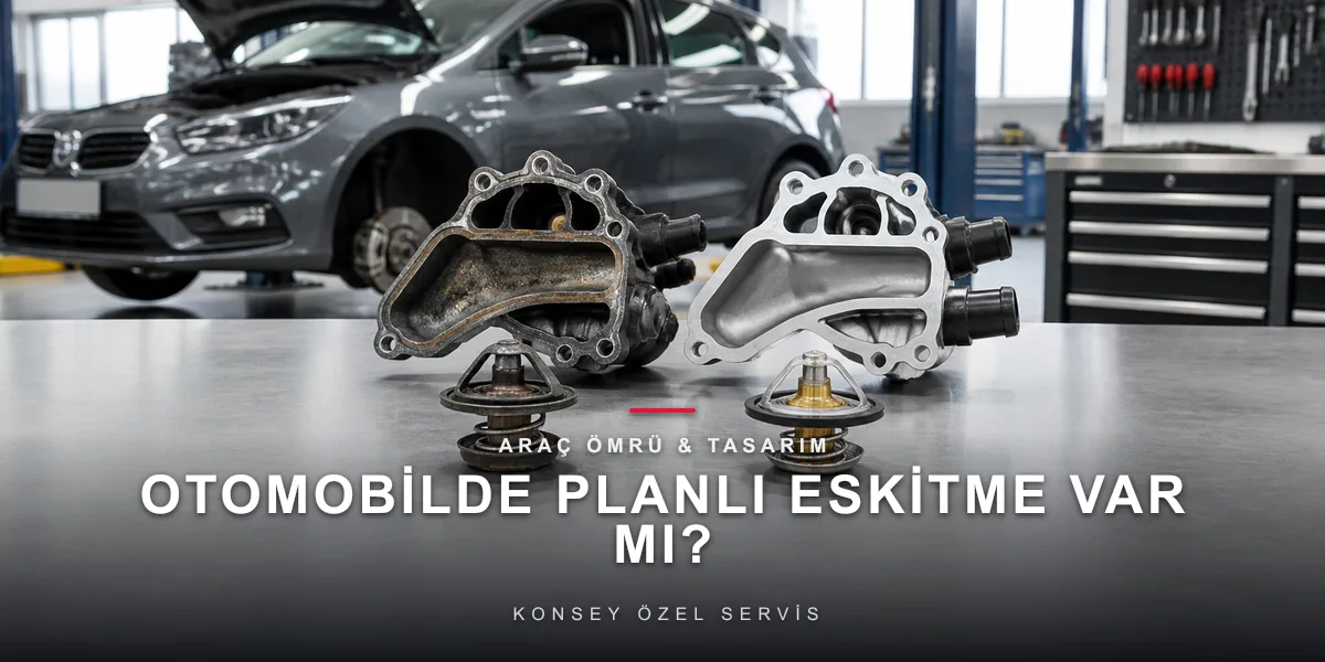 Otomobilde Planlı Eskitme Var mı? Komplo mu Maliyet Mühendisliği mi?