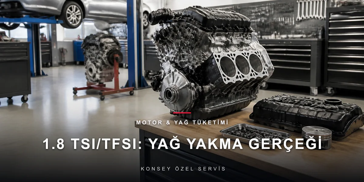 1.8 TSI/TFSI Motor Rehberi: Yağ Yakma Gerçeği