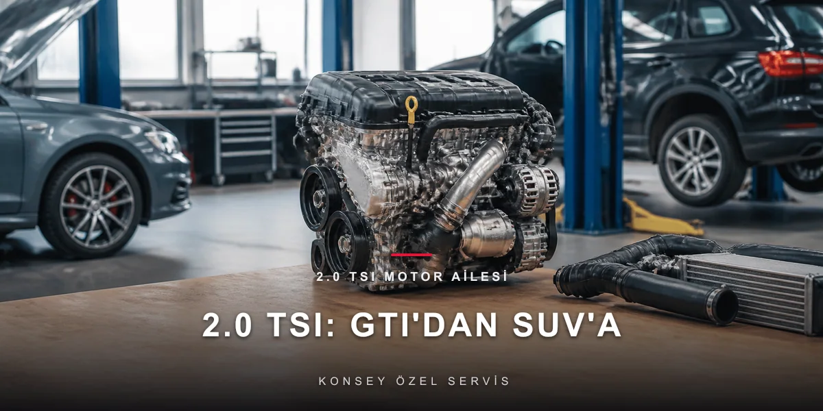 2.0 TSI Motor Rehberi: GTI'dan Tiguan'a Güçlü EA888