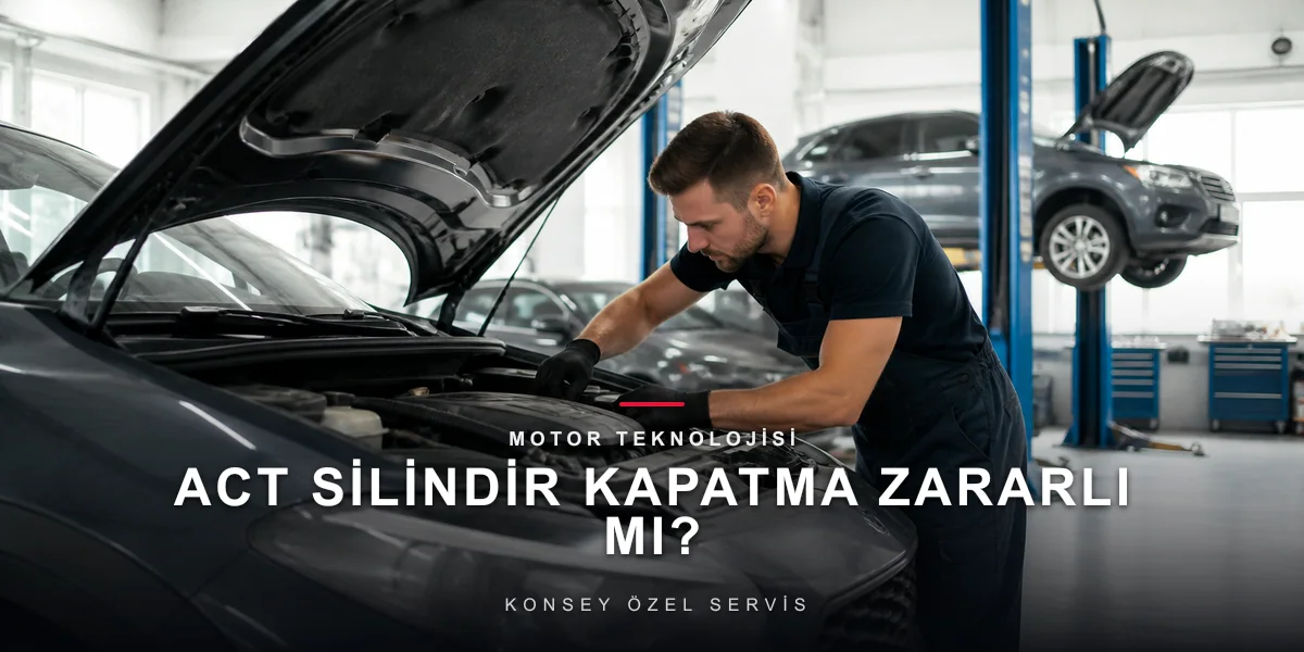 ACT Silindir Kapatma: Yarım Motorla Gitmek Zarar mı?