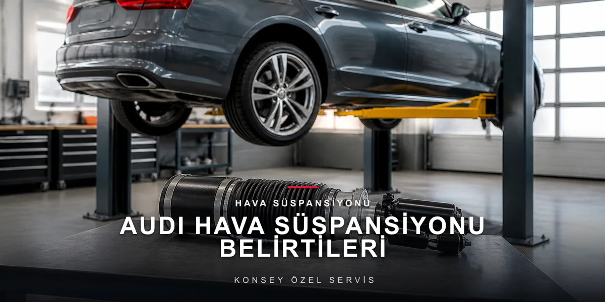 Audi Hava Süspansiyonu: Belirtiler, Arızalar ve Bakım Gerçekleri