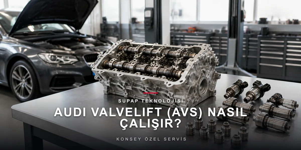 Audi Valvelift (AVS) Nedir? Değişken Supap Kaldırmanın Sırrı