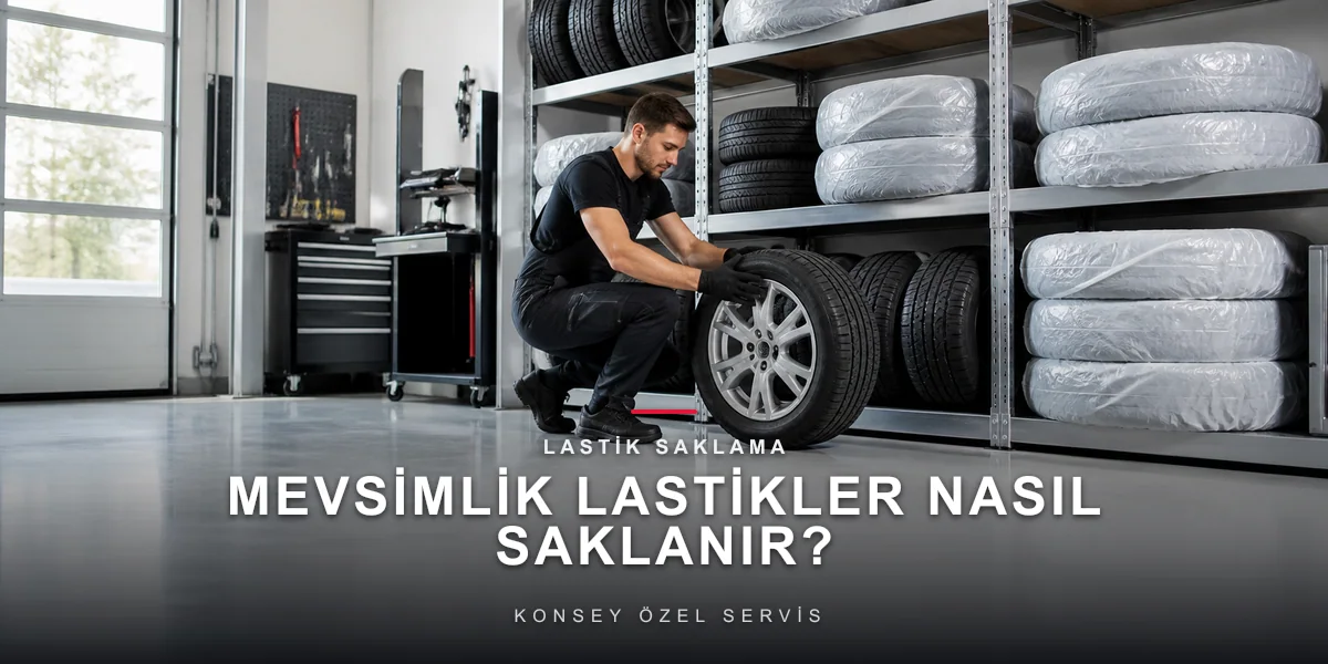 Lastik Saklama: Mevsimlik Lastikler Nasıl Bekletilir?
