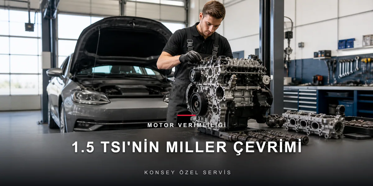 Miller Çevrimi Nedir? 1.5 TSI'nin Verimlilik Sırrı