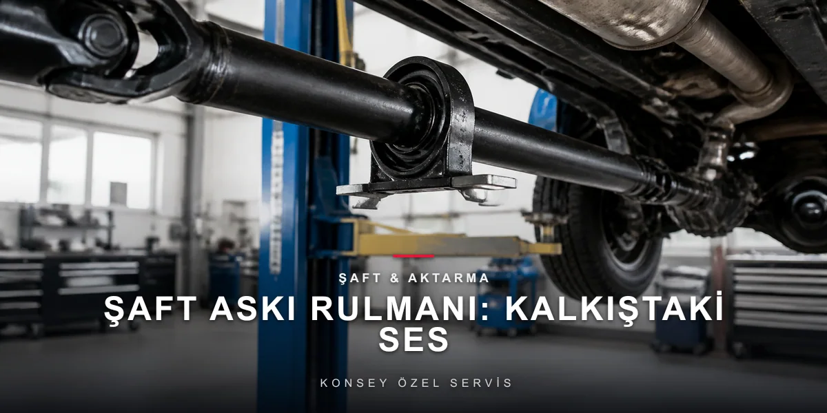 Şaft Askı Rulmanı: 4x4'te Kalkış Vuruntusunun Adresi