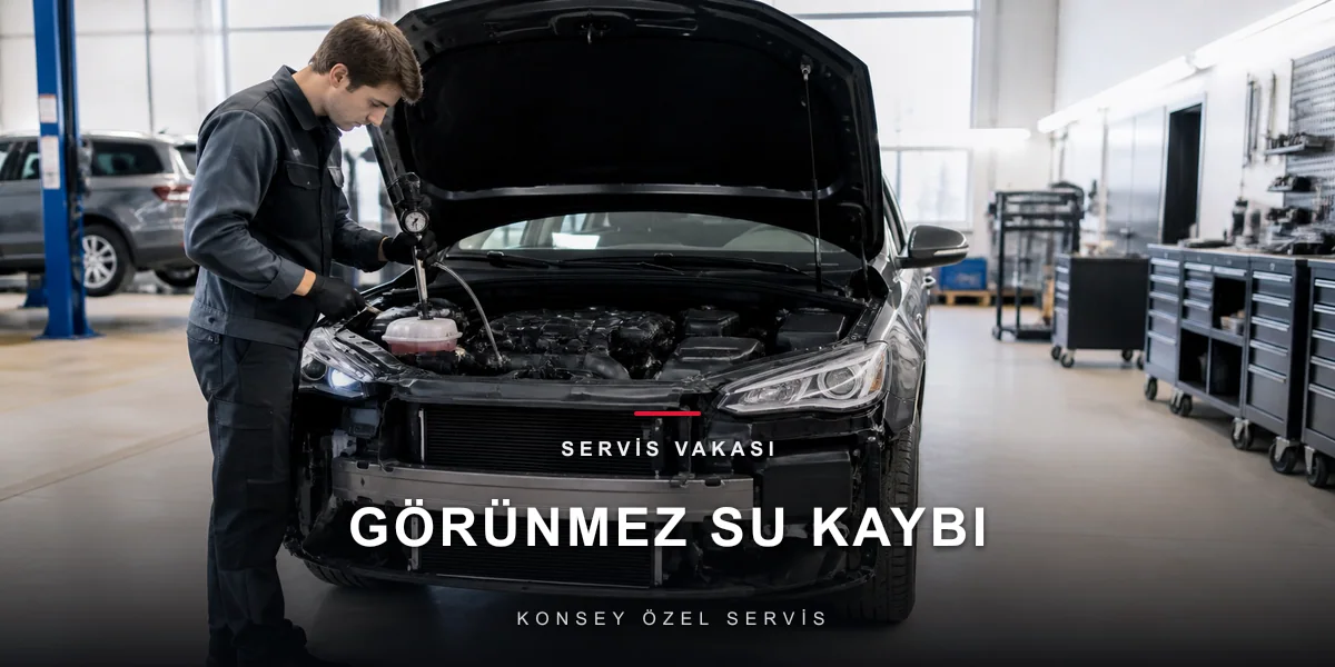 Servis Vakası: Görünmez Su Kaybı — Basınç Testinin Bulduğu Kaçak