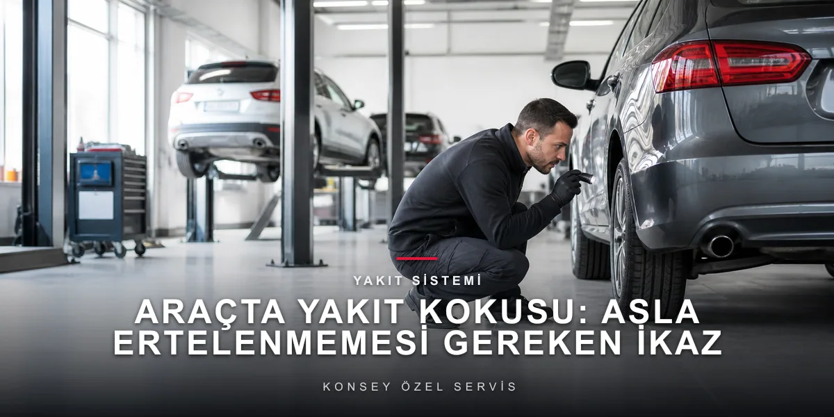 Araçta Yakıt Kokusu: Asla Ertelenmemesi Gereken İkaz