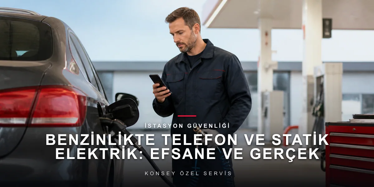 Benzinlikte Telefon ve Statik Elektrik: Efsane ve Gerçek
