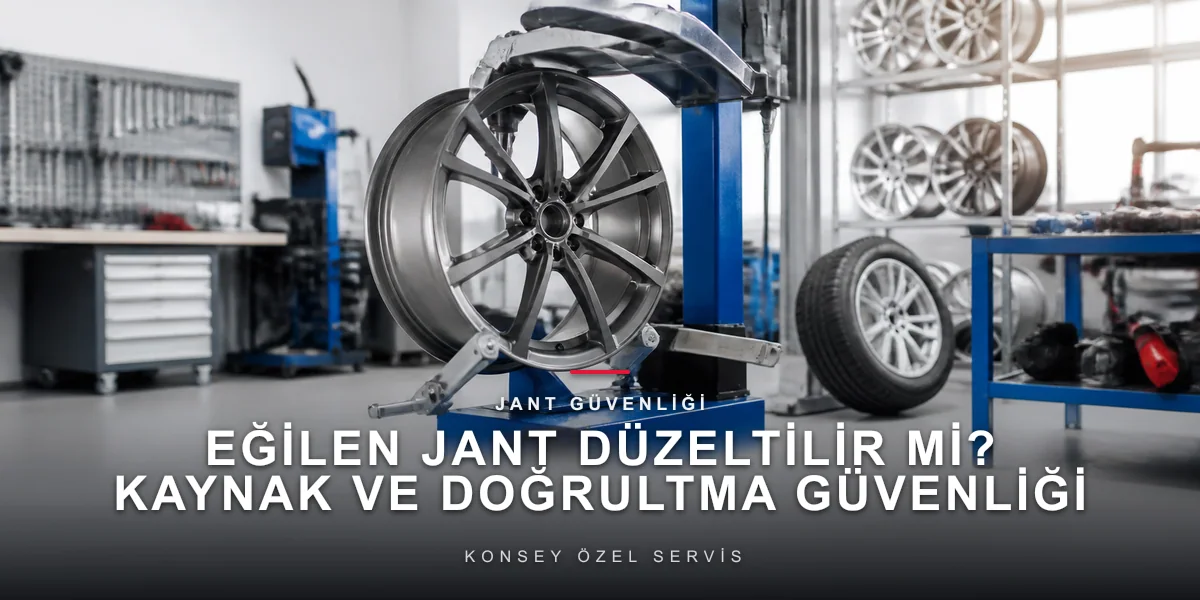 Eğilen Jant Düzeltilir mi? Kaynak ve Doğrultma Güvenliği