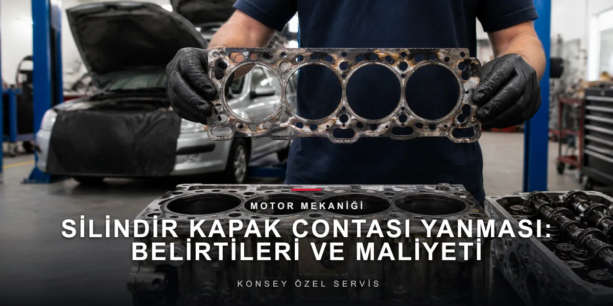 Silindir Kapak Contası Yanması: Belirtileri ve Maliyeti