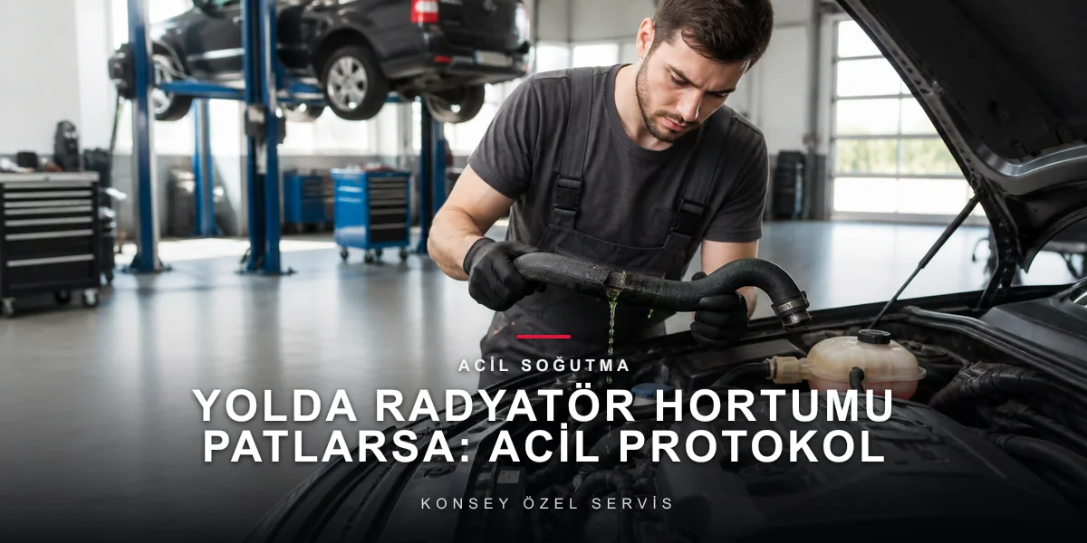 Yolda Radyatör Hortumu Patlarsa: Acil Protokol