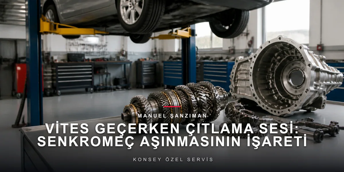 Vites Geçerken Çıtlama Sesi: Senkromeç Aşınmasının İşareti