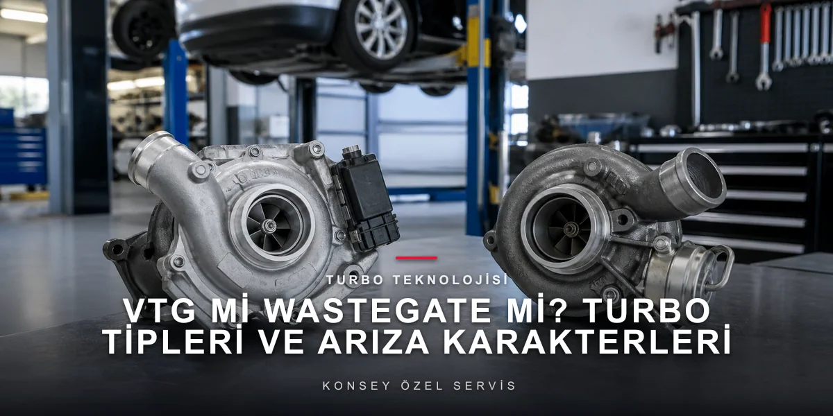 VTG mi Wastegate mi? Turbo Tipleri ve Arıza Karakterleri