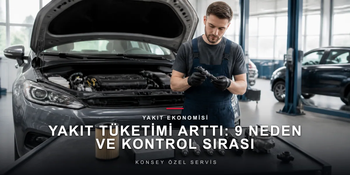 Yakıt Tüketimi Arttı: 9 Neden ve Kontrol Sırası