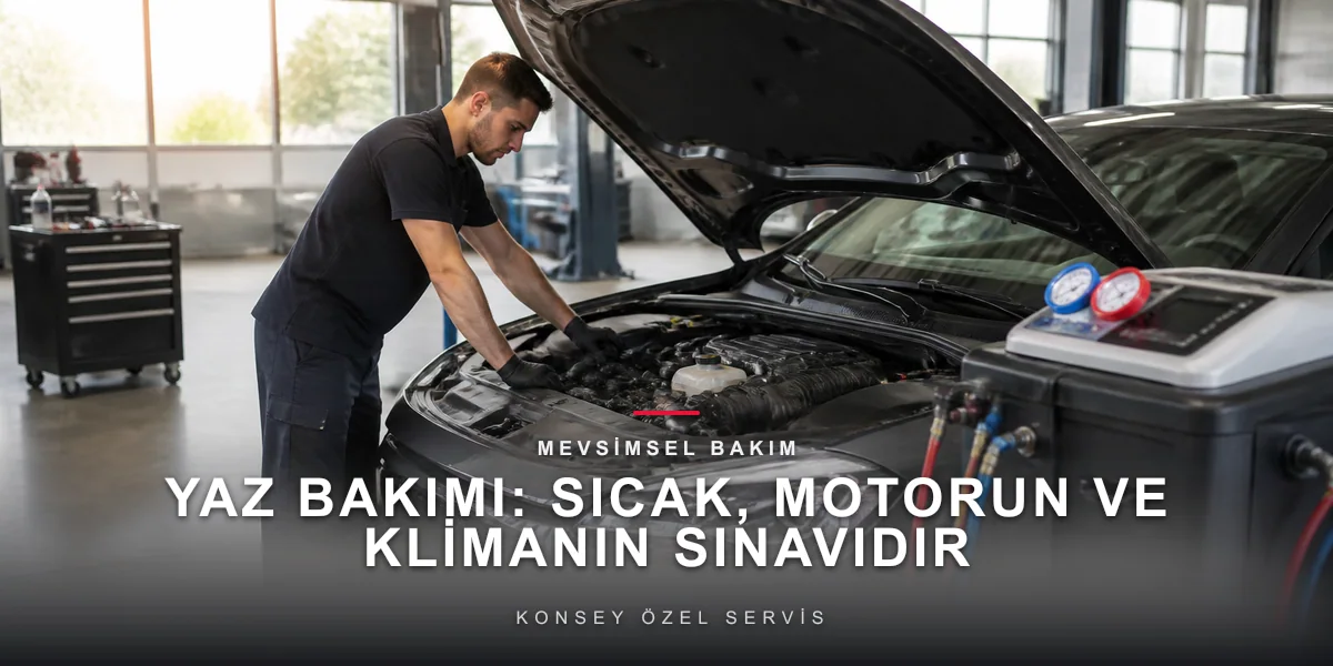 Yaz Bakımı: Sıcak, Motorun ve Klimanın Sınavıdır