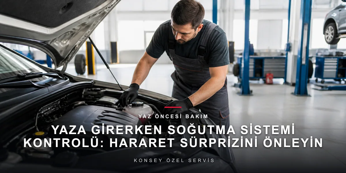 Yaza Girerken Soğutma Sistemi Kontrolü: Hararet Sürprizini Önleyin