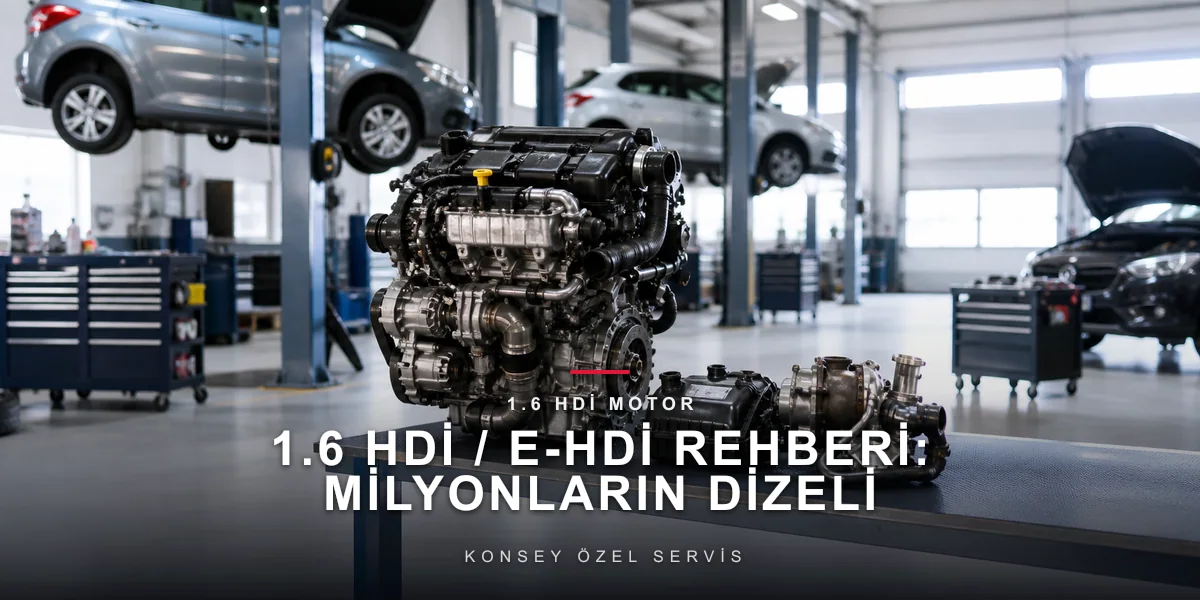 1.6 HDi Motorunu Kod ve Emisyon Donanımıyla Ayırma