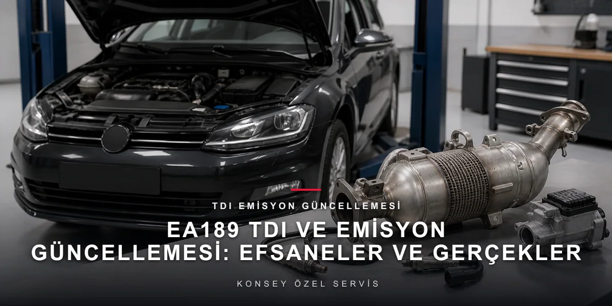 EA189 TDI ve Emisyon Güncellemesi: Efsaneler ve Gerçekler