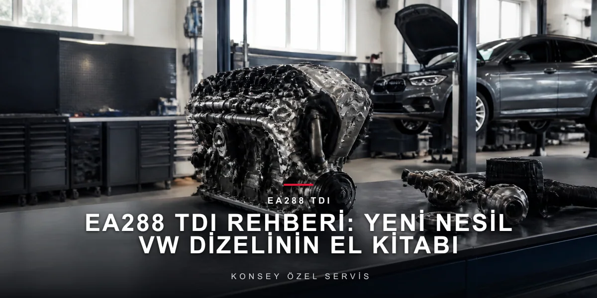 EA288 TDI Rehberi: Yeni Nesil VW Dizelinin El Kitabı