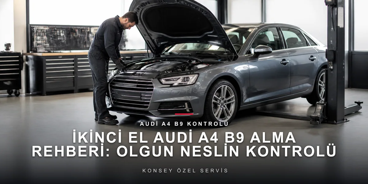 İkinci El Audi A4 B9 Alma Rehberi: Olgun Neslin Kontrolü