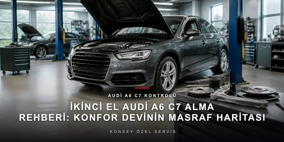İkinci El Audi A6 C7 Alma Rehberi: Konfor Devinin Masraf Haritası
