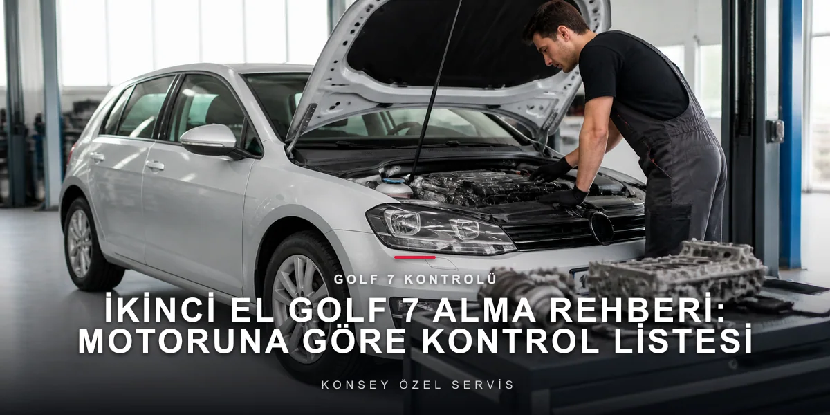 İkinci El Golf 7 Alma Rehberi: Motoruna Göre Kontrol Listesi