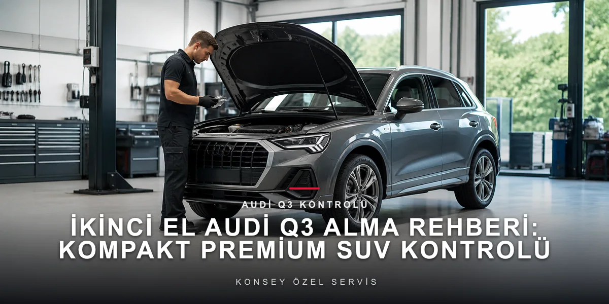 İkinci El Audi Q3 Alma Rehberi: Kompakt Premium SUV Kontrolü