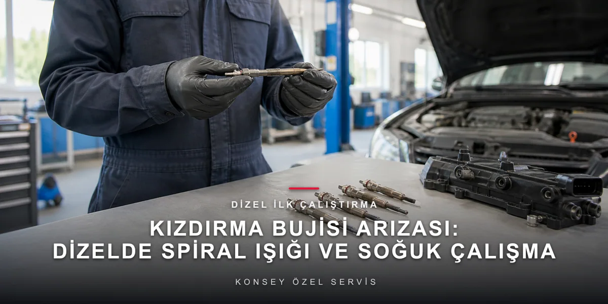 Kızdırma Bujisi Arızası: Dizelde Spiral Işığı ve Soğuk Çalışma