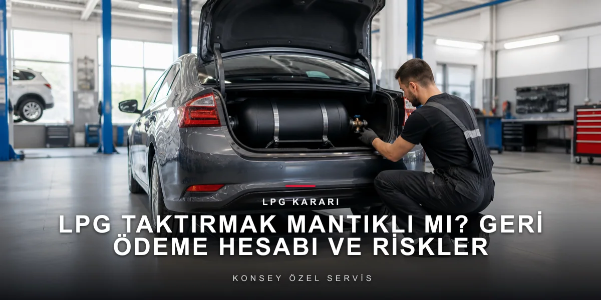 LPG Taktırmak Mantıklı mı? Geri Ödeme Hesabı ve Riskler