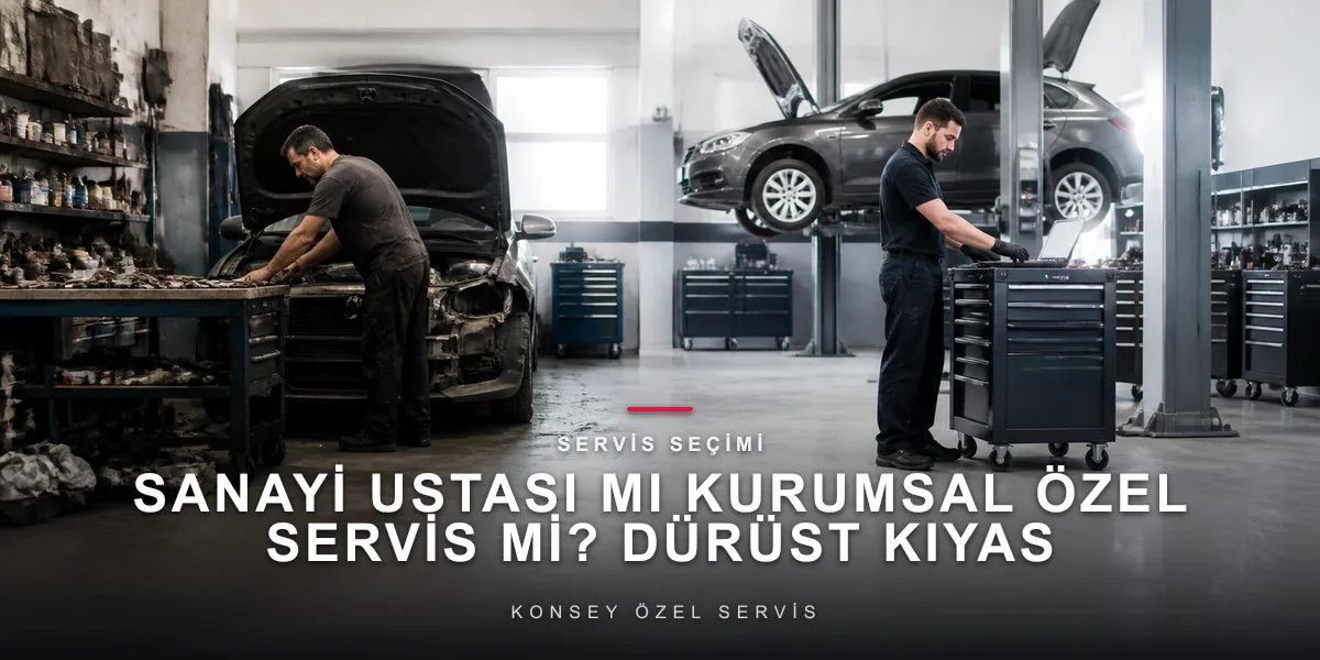 Sanayi Ustası mı Kurumsal Özel Servis mi? Dürüst Kıyas