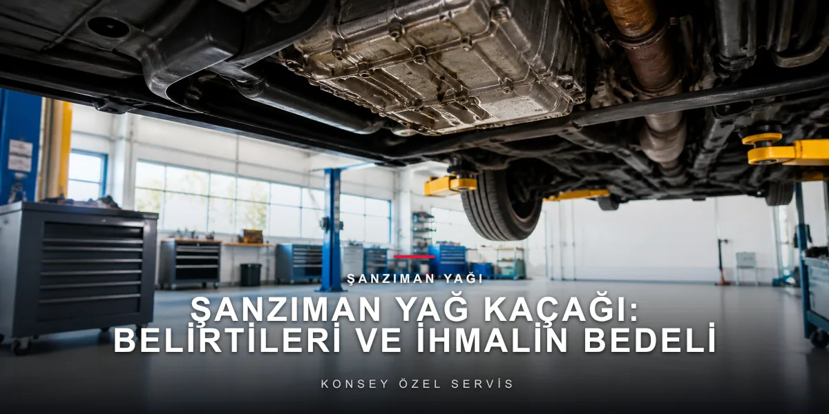 Şanzıman Yağ Kaçağı: Belirtileri ve İhmalin Bedeli