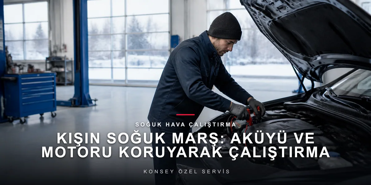Kışın Soğuk Marş: Aküyü ve Motoru Koruyarak Çalıştırma