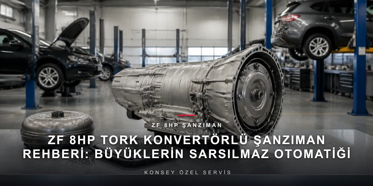 ZF 8HP Tork Konvertörlü Şanzıman Rehberi: Büyüklerin Sarsılmaz Otomatiği