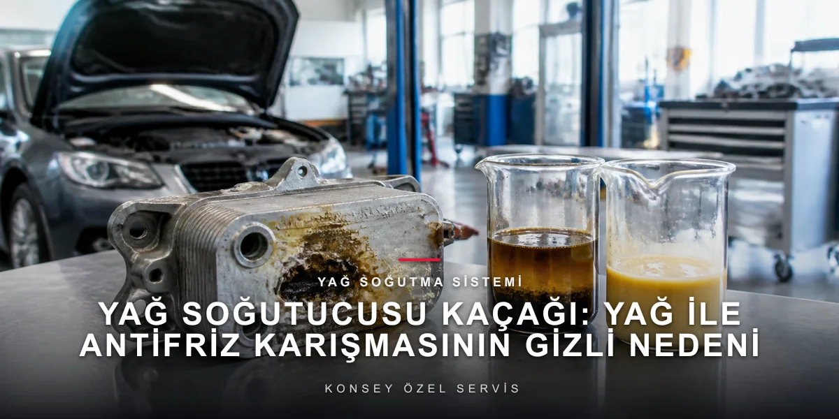 Yağ Soğutucusu Kaçağı: Yağ ile Antifriz Karışmasının Gizli Nedeni