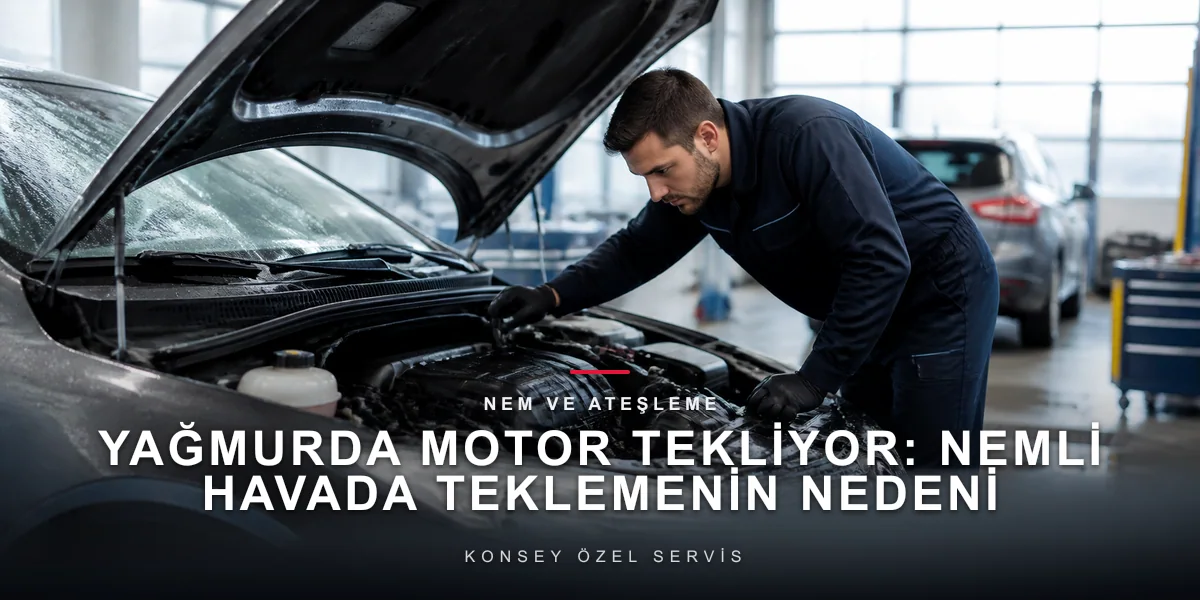 Yağmurda Motor Tekliyor: Nemli Havada Teklemenin Nedeni