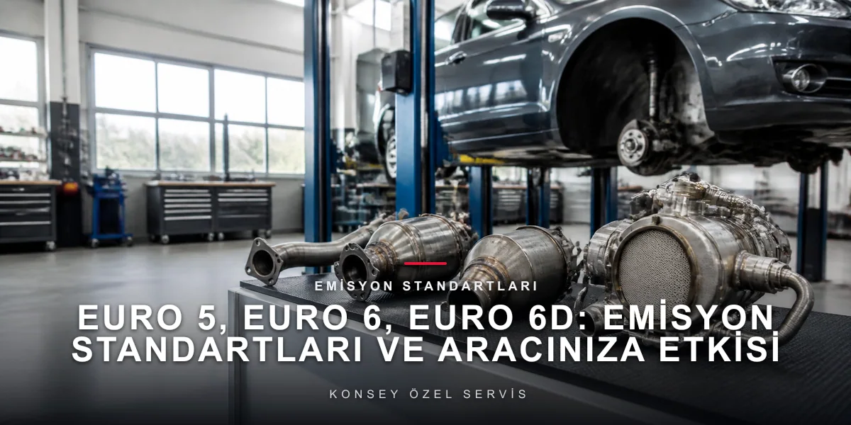 Euro 5, Euro 6, Euro 6d: Emisyon Standartları ve Aracınıza Etkisi