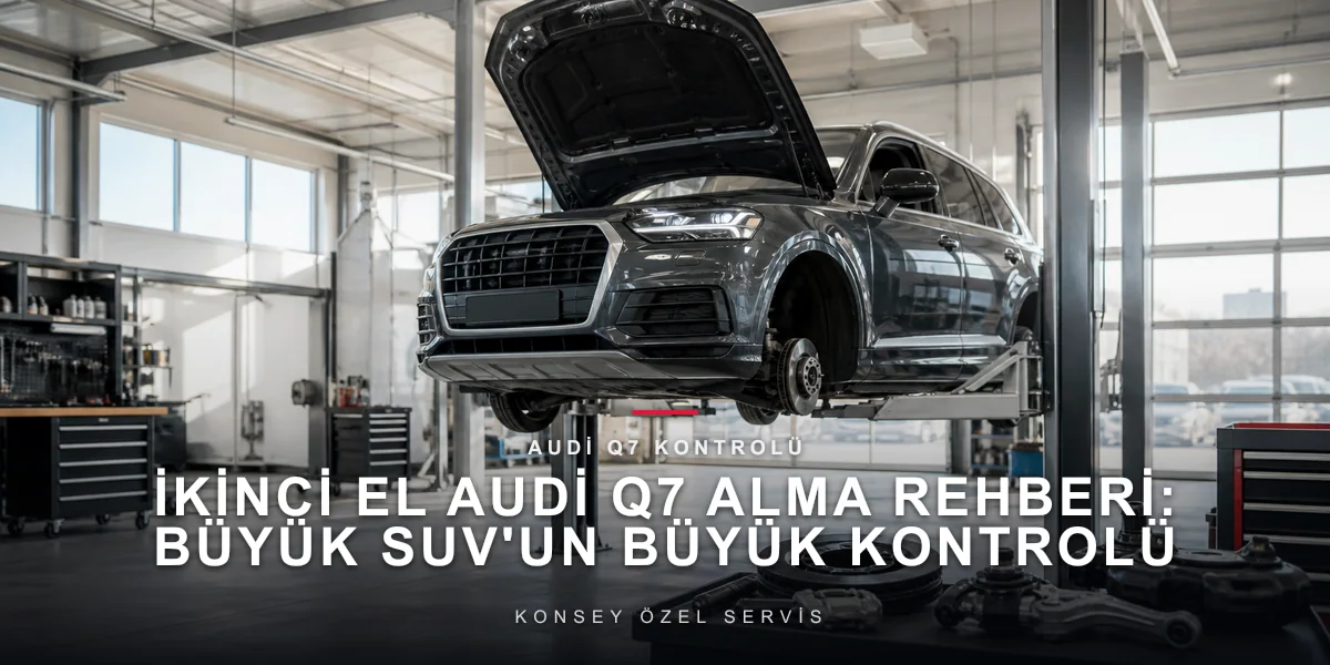İkinci El Audi Q7 Alma Rehberi: Büyük SUV'un Büyük Kontrolü