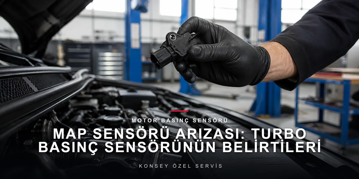 MAP Sensörü Arızası: Turbo Basınç Sensörünün Belirtileri