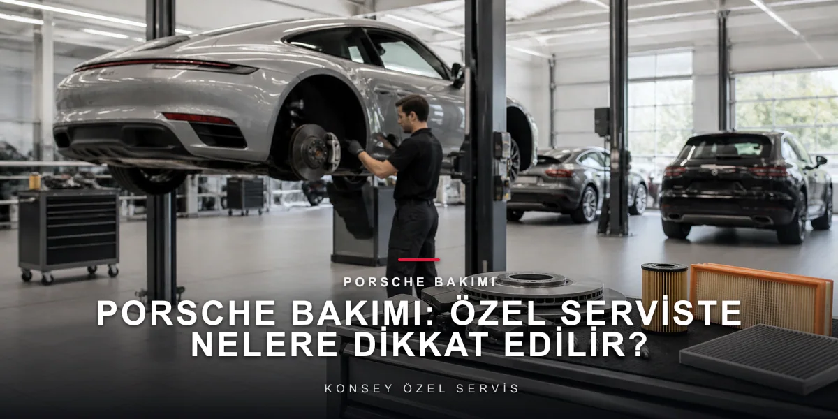 Porsche Bakımı: Özel Serviste Nelere Dikkat Edilir?