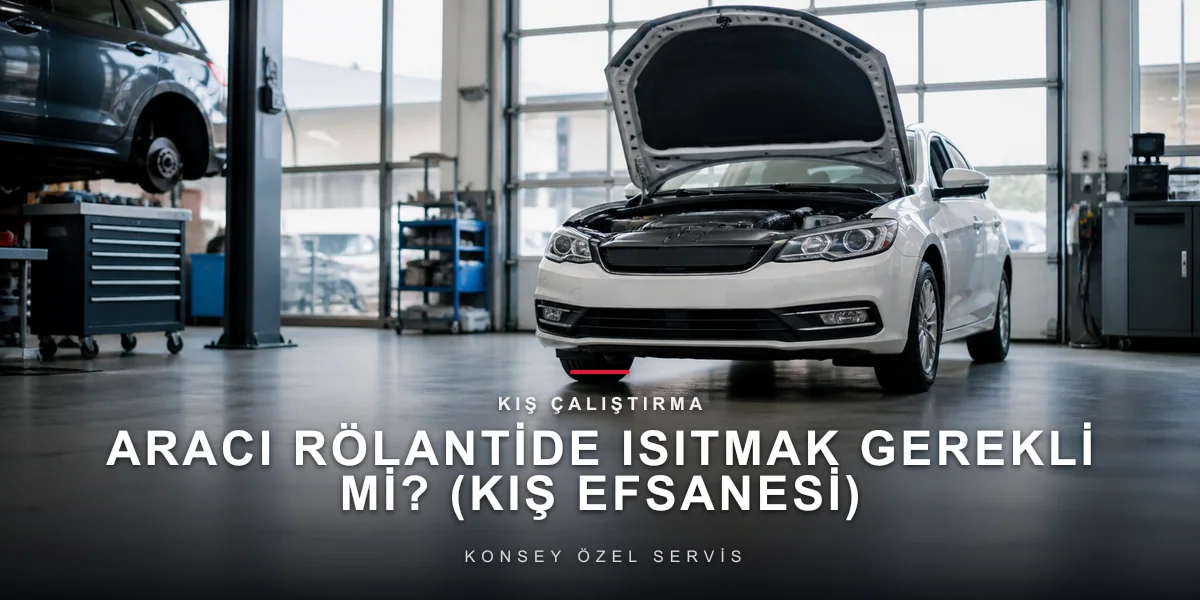 Aracı Rölantide Isıtmak Gerekli mi? (Kış Efsanesi)