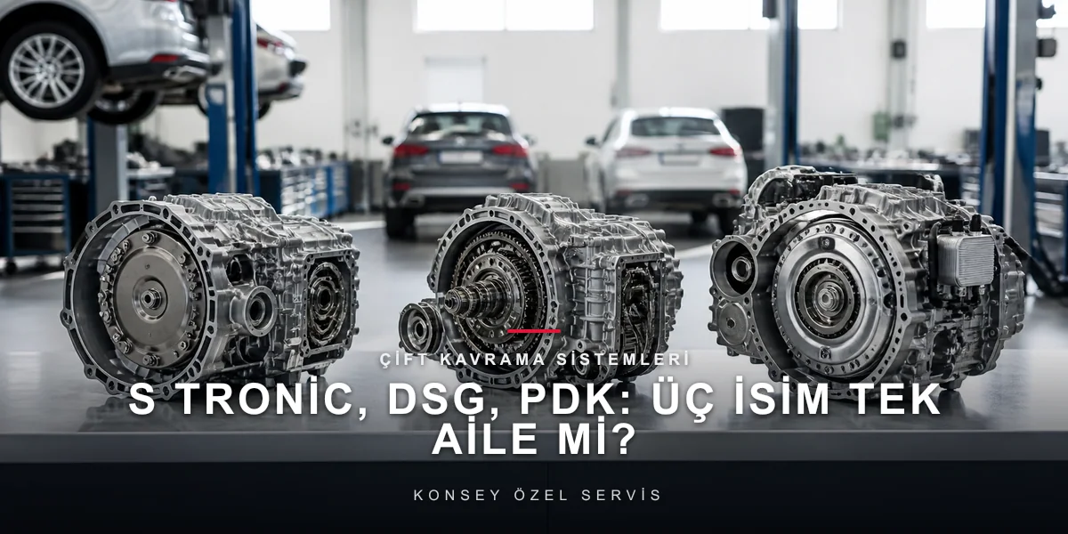 S tronic, DSG, PDK: Üç İsim Tek Aile mi?