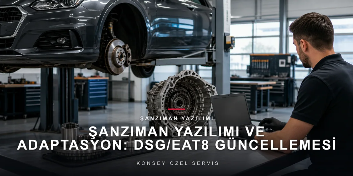 Şanzıman Yazılımı ve Adaptasyon: DSG/EAT8 Güncellemesi
