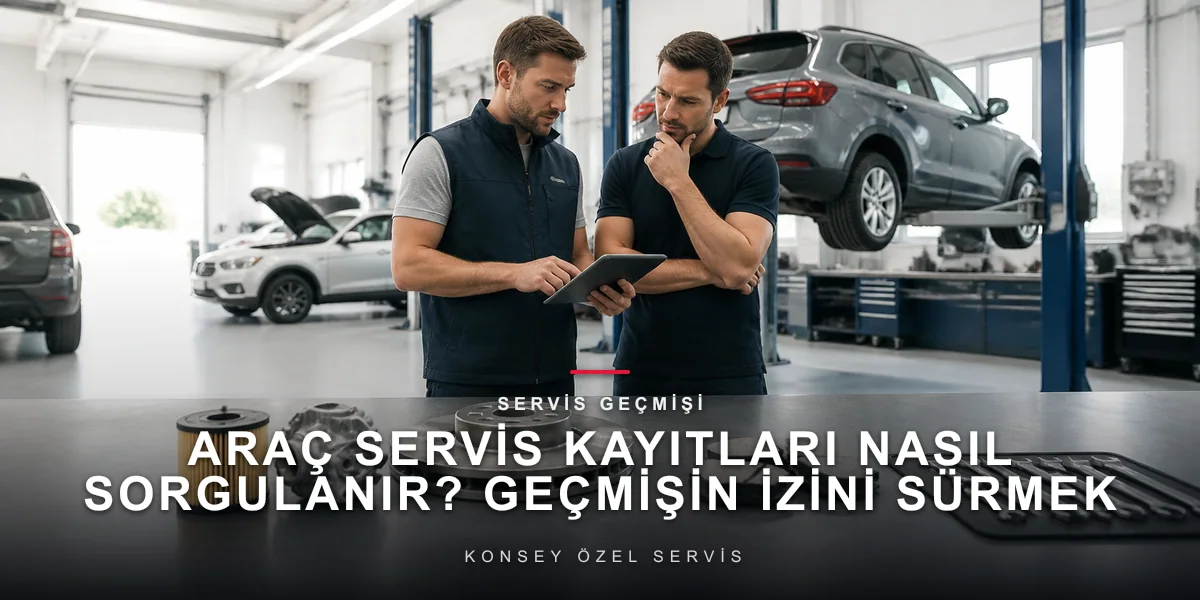 Araç Servis Kayıtları Nasıl Sorgulanır? Geçmişin İzini Sürmek
