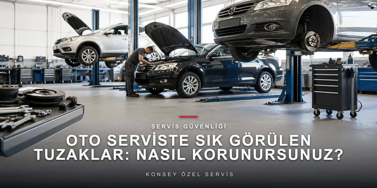 Oto Serviste Sık Görülen Tuzaklar: Nasıl Korunursunuz?