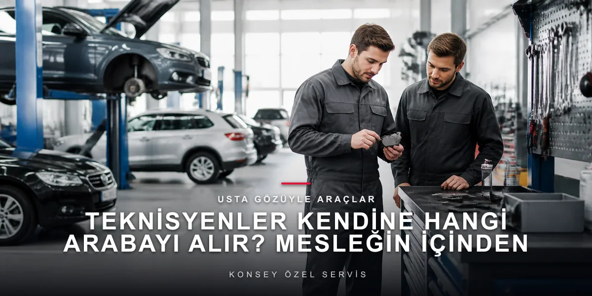 Teknisyenler Kendine Hangi Arabayı Alır? Mesleğin İçinden