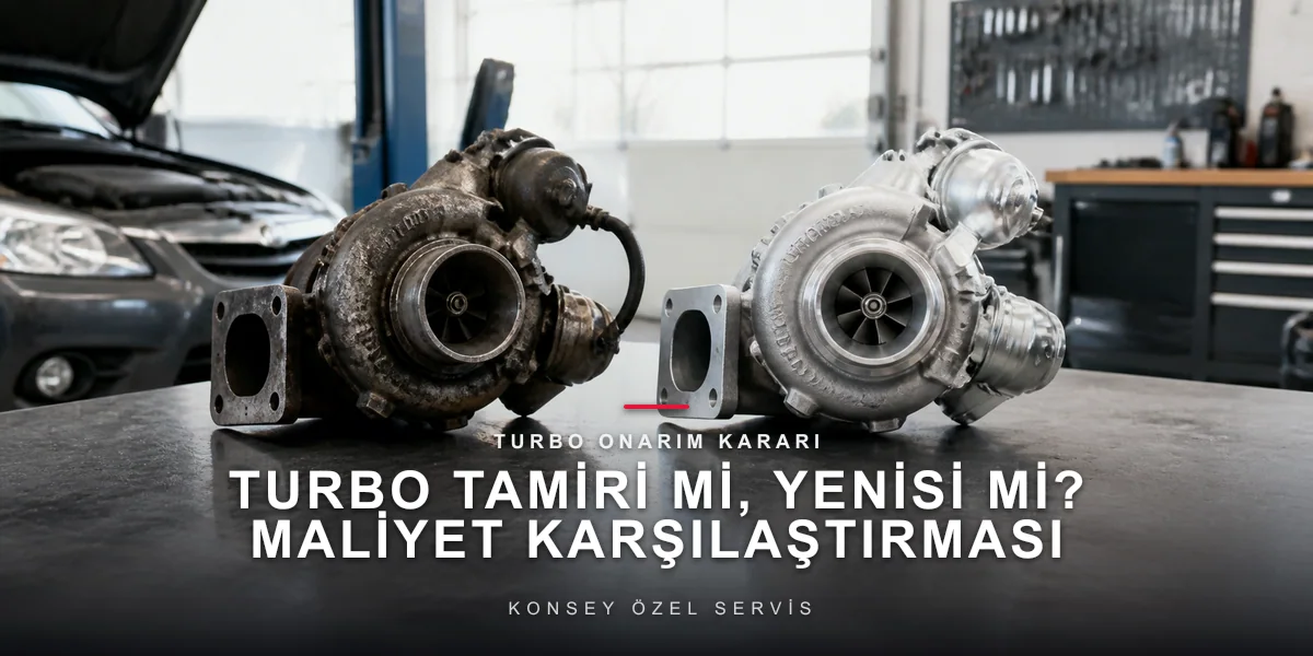 Turbo Tamiri mi, Yenisi mi? Maliyet Karşılaştırması