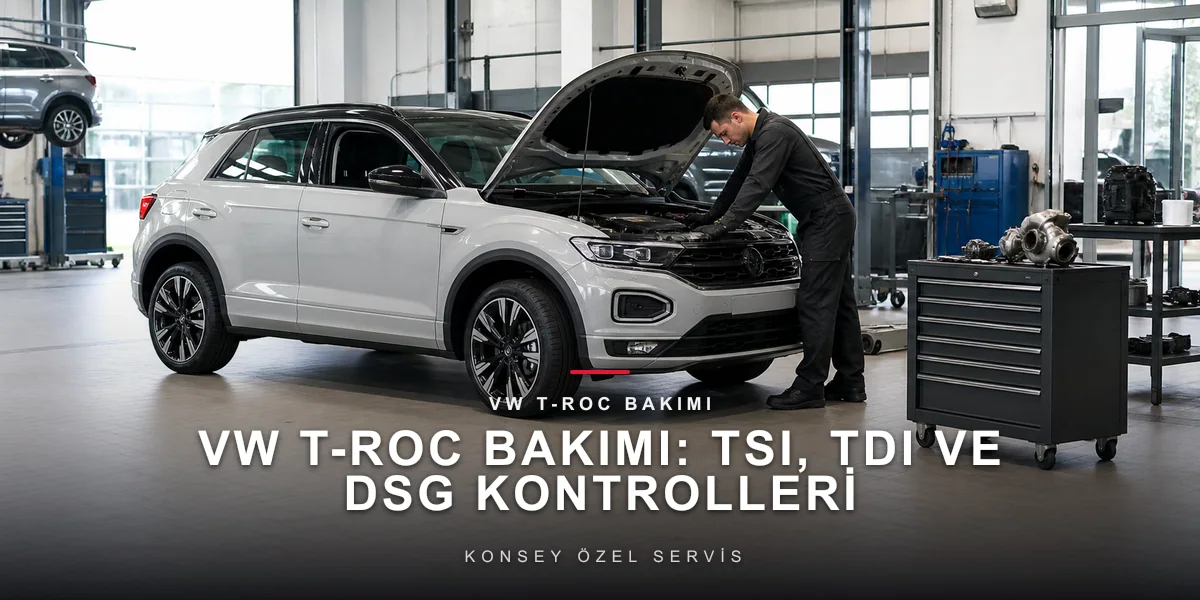 VW T-Roc Bakım Rehberi