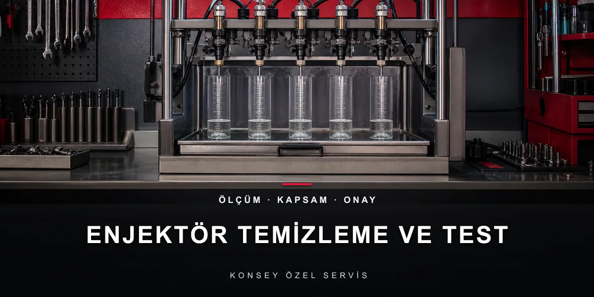 Enjektör Temizleme ve Test Fiyatı: Neye Ödeme Yapıyorsunuz? için Konsey Özel Servis görseli