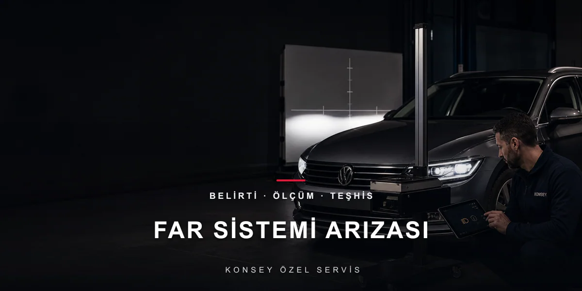 Konsey Özel Servis - blog far sistemi arizasi mesaji