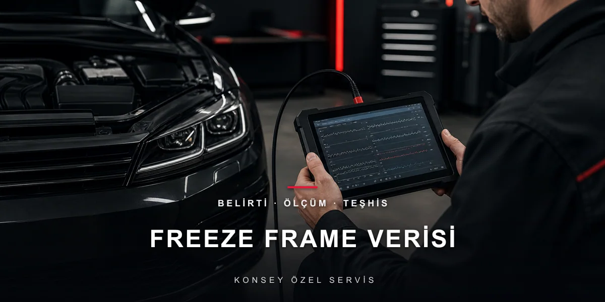 Freeze Frame Nedir? Arıza Anının Fotoğrafını Okumak için Konsey Özel Servis görseli